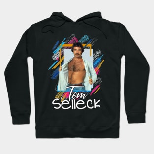 Retro Tom Selleck Sexy 80s Hoodie